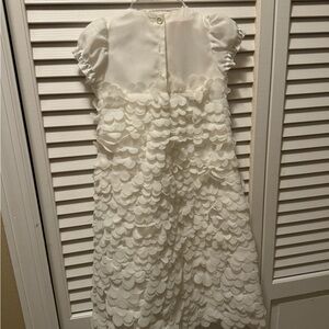 Gorgeous white dress for baby girl. Worn once. 3-9 mos.